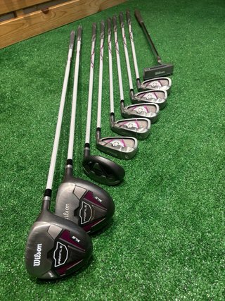 OPORTUNIDAD!!! Set Wilson Profile Mujer diestra