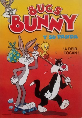LOTE 5 TEBEOS OLE.BUGS BUNNY.
