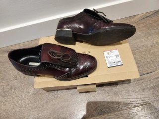 Mocasines piel mujer Zara Talla 36