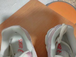 Zapatillas Asics rosas y blancas Talla 39