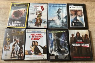 Lote 8 Películas DVD: Acción, Drama, Sci-Fi