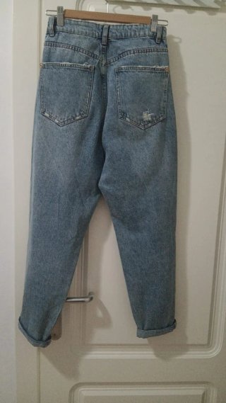 Pantalones grises mujer