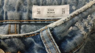 Pantalones grises mujer