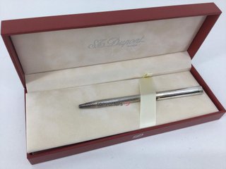 boligrafo dupont plateado