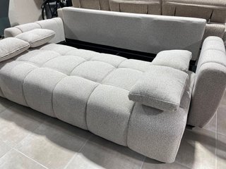 Sofá Cama Gris/Beige Grande