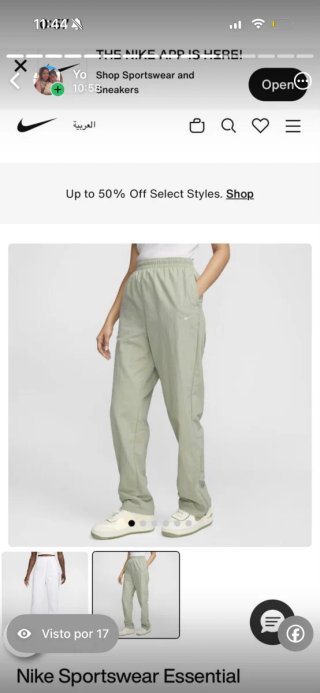 Nike Sportswear Essential Pantalones Verde Oliva