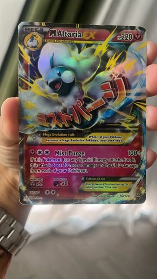Pack 3 Cartas Pokémon Mega Alakazam EX