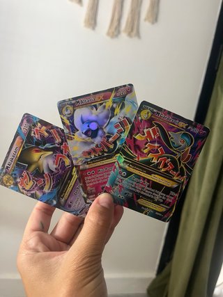 Pack 3 Cartas Pokémon Mega Alakazam EX