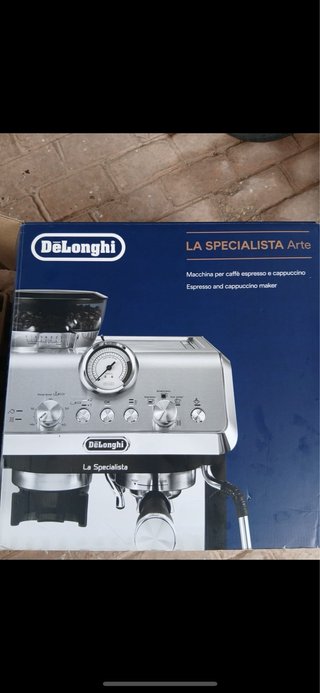 Cafetera DeLonghi sin usar