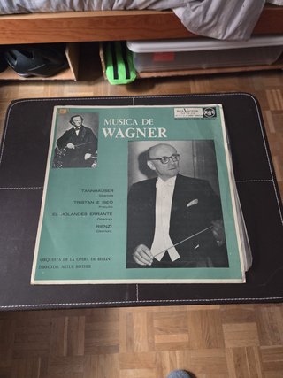 Vinilo RCA Wagner Ópera Berlín 12" Artur Rother
