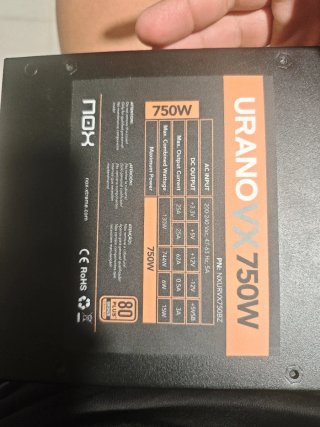 Fuente NOX 750W