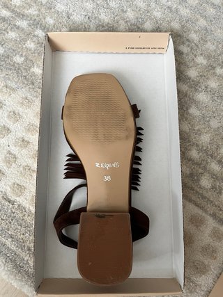 Sandalias Reqins ante marrón