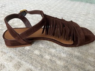 Sandalias Reqins ante marrón