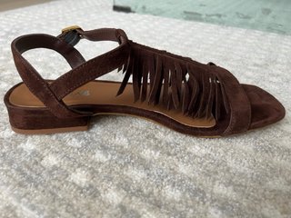 Sandalias Reqins ante marrón