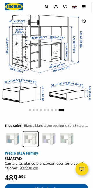 Habitación infantil juvenil IKEA