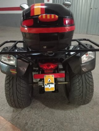 Quad Kymco MXU 50 Reverse