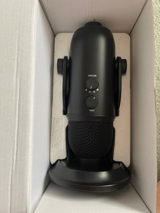 Micrófono USB Blue Yeti Blackout