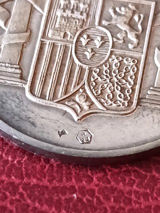 Medallas Reyes España Plata