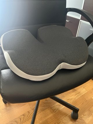 Cojín Viscoelástico Ergonómico negro