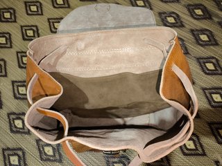 Mochila Marroquí Artesanal Cuero Marrón