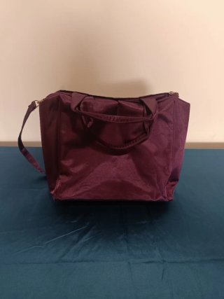 Bolso PINKO BAG original morado con bandolera 32x1