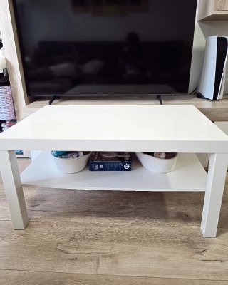 Mesa de centro blanca LACK Ikea