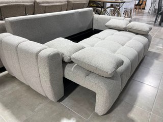 Sofá Cama Gris/Beige Grande