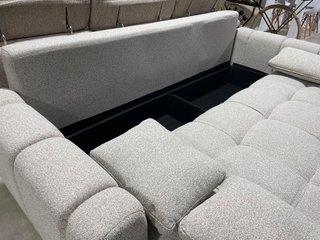 Sofá Cama Gris/Beige Grande