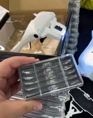 Gafas Lupa con Luz LED y Lentes Intercambiables