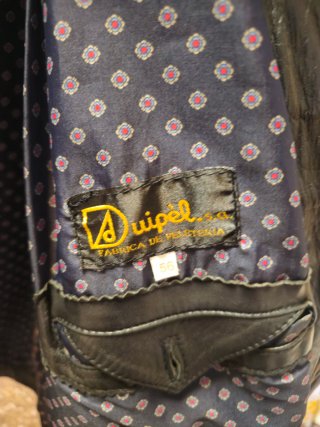 Chaqueta de piel para hombre