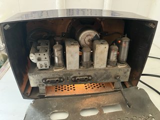 Radio de válvulas vintage