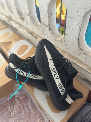 Adidas Yeezy 350 Boost Negro Blanco