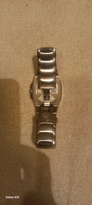 Reloj Lotus Mujer Pulsera Plata y Blanca