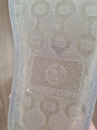 Sandalias transparentes Zara Home Kids