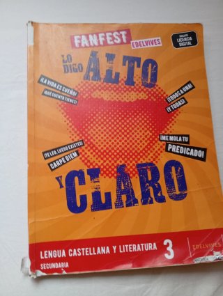 Lengua castellana y literatura 3 Secundaria