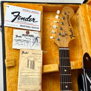 Fender Mustang Black 1974