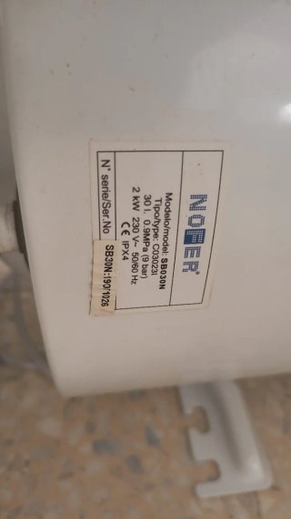 Termo pequeño eléctrico NOFER