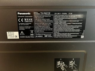 TV Panasonic 42 sin Smart TV