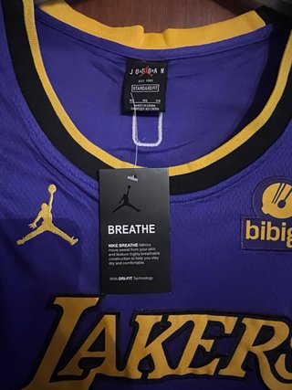 Camiseta Jordan Lakers LeBron James xs