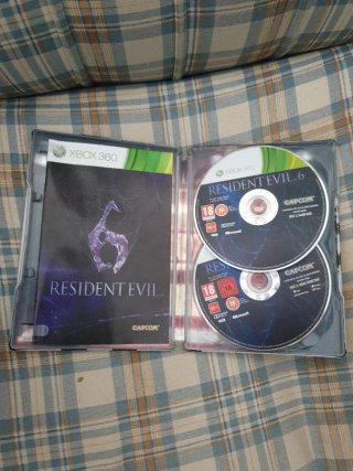 Resident Evil 6 Xbox 360 Steelbook