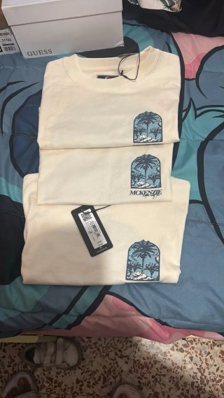 Camisetas McKenzie Beige Pack 3