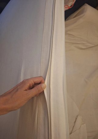Sofá Cama Ikea Beige/Gris