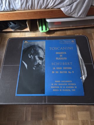 Vinilo RCA Victor Toscanini Schubert Sinfonía 9 LP