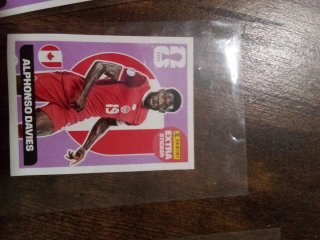 Cromo Extra Raro Alphonso Davies Mundial