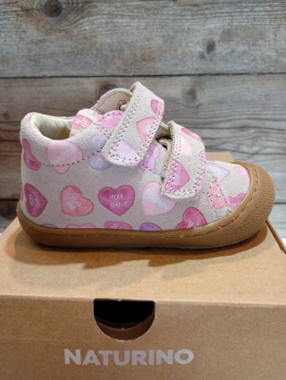 Sneakers NATURINO bambina Tg 20 cuoricini