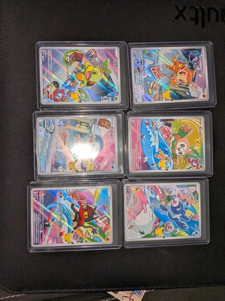 Colección 6 Cartas Pokémon Serie 1