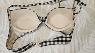 Bikini Etam Cuadros Talla M