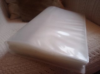 Álbum transparente grande para cartas TCG