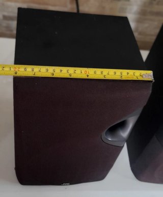 Altavoces JVC Marrones y Negros