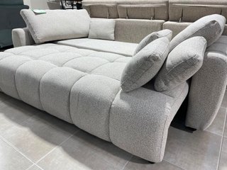 Sofá Cama Grande Gris/Beige